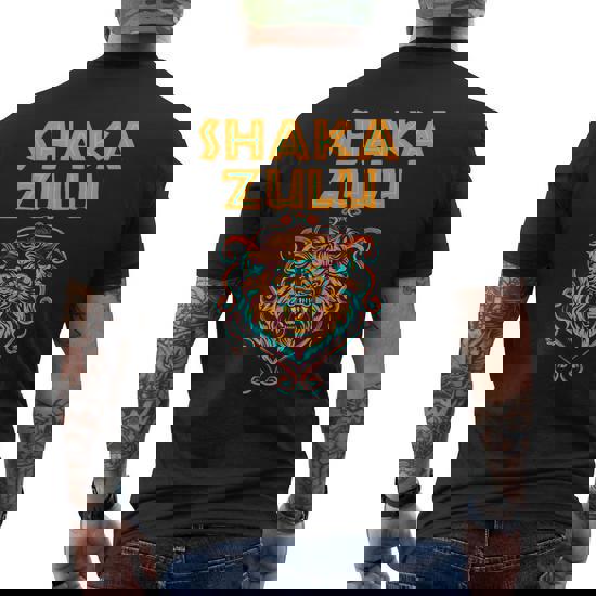 African Tribal Print King T Shirt For Men African Tribal Print King T Shirt For Men
