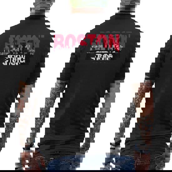 Boston Strong City Skyline T-Shirt Boston Strong City Skyline T-Shirt