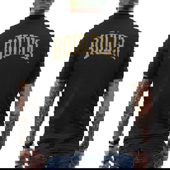 Boulder T-Shirt / Boulder Sports College-Style T Co Boulder T-Shirt / Boulder Sports College-Style T Co