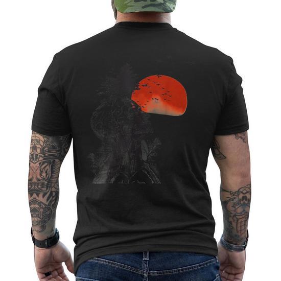 T-Shirt Coucher De Soleil Surréaliste Hangover Human Tree - Design Artistique Fun Et Original