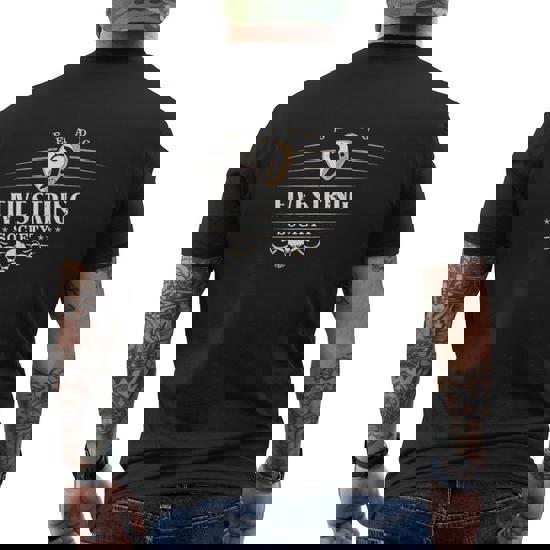 Mens Five String Society Tshirt For 5 String Bass Guitar Players Mens Five String Society Tshirt For 5 String Bass Guitar Players