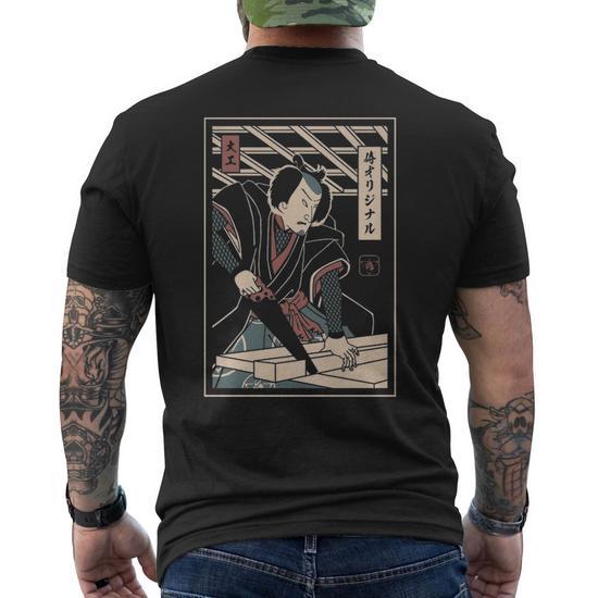 Mens Tee Weekend Samurai - Black Samurai