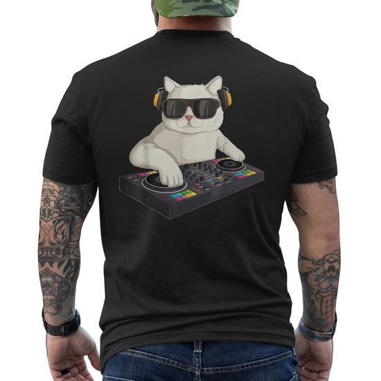 Dj cat t shirt best sale