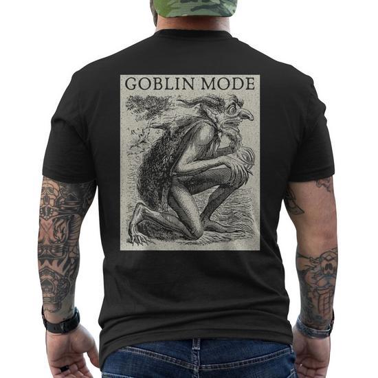 Goblin Mode Goblincore Vintage Aesthetic Off Day Trend Men's T