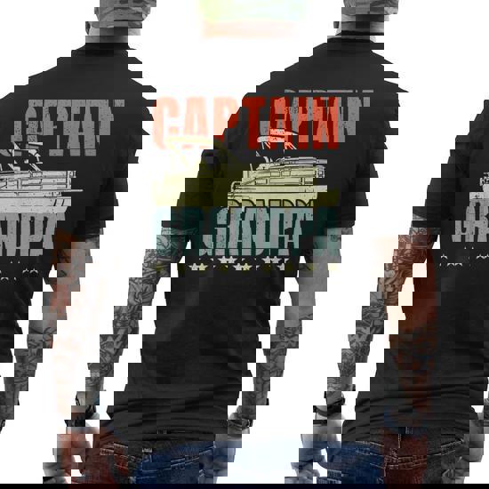 Pontoon Captain Boating Old Man T-Shirt Pontoon Captain Boating Old Man T-Shirt