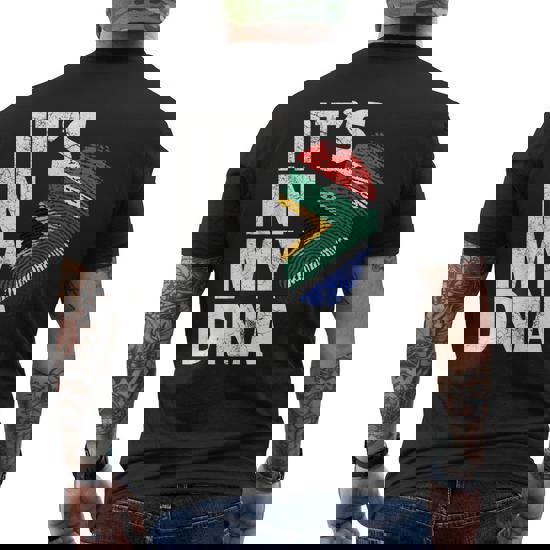 It's In My Dna South Africa South African Flag Men Shirt It's In My Dna South Africa South African Flag Men Shirt