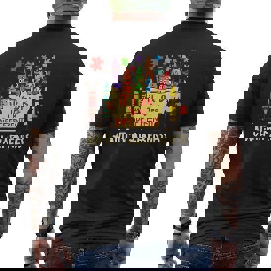 Autism Awareness Crayons It's Ok To Be Different Shirt Autism Awareness Crayons It's Ok To Be Different Shirt