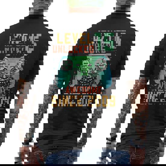 15th Birthday Vintage 15 Years Old Level 15 Unlocked Tshirt 15th Birthday Vintage 15 Years Old Level 15 Unlocked Tshirt