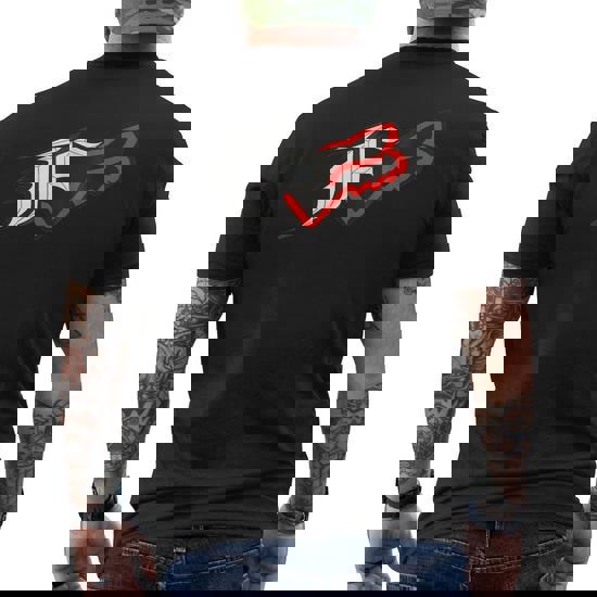 Motocross FOX Racing Logo Men's T-shirt Back Print | Mazezy