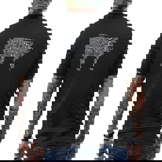 Pig Livestock Show Mandala Shirt - Swine Pork Stock Show Pig Livestock Show Mandala Shirt - Swine Pork Stock Show