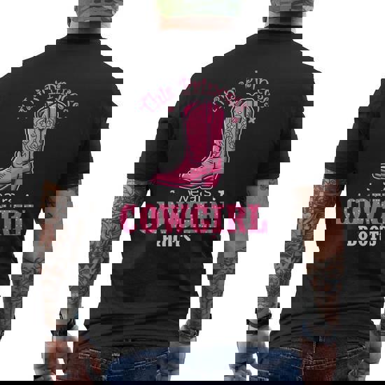 Princess Wears Cowboy Boots Western Cowgirl T-Shirt