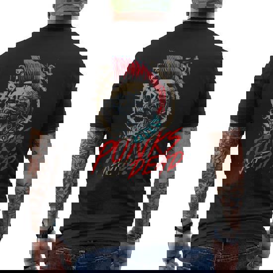 Ropa Gotica En México Camiseta De Mu00fasica Punk Para Hombre