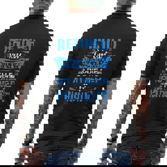 Retired Post Office Postal Worker Retirement Postman T-Shirt Retired Post Office Postal Worker Retirement Postman T-Shirt