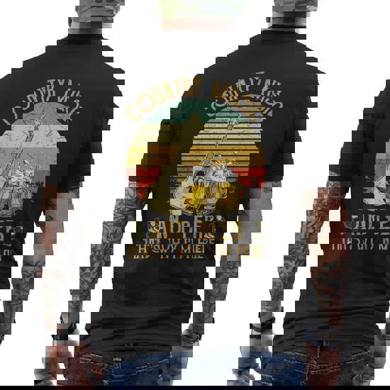 Country Music And Beer That's Why I'm Here Shirt For Men Country Music And Beer That's Why I'm Here Shirt For Men