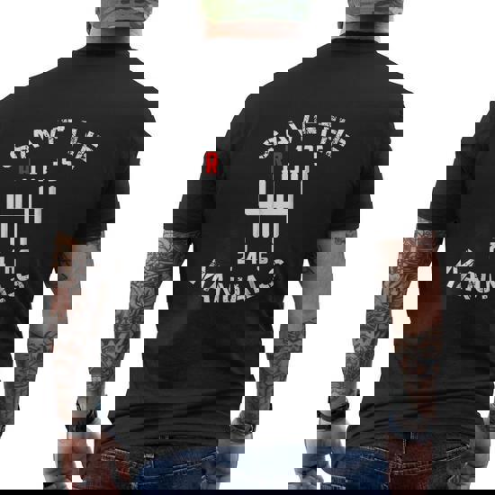 Save The Manuals Three Pedals 6 Speed Transmission T-Shirt Save The Manuals Three Pedals 6 Speed Transmission T-Shirt