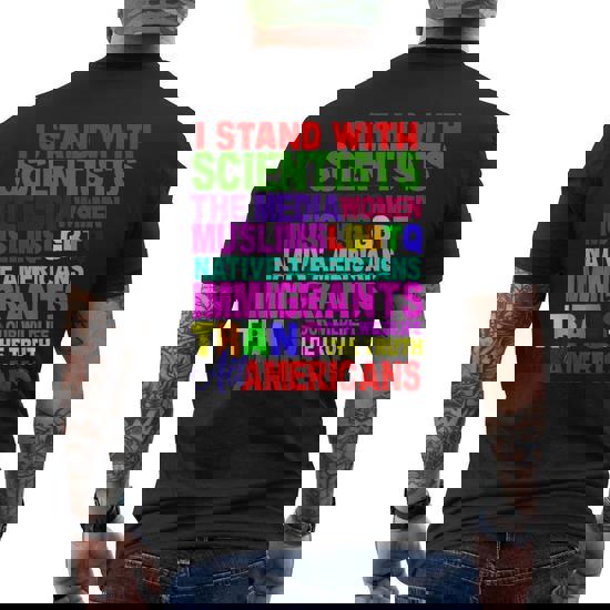 I Stand With Shirt Persist Resist Protest March America Usa
