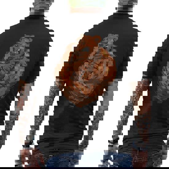 STRONG PACK TEE GLAY Ours STRONG PACK TEE SHORT (GREY)