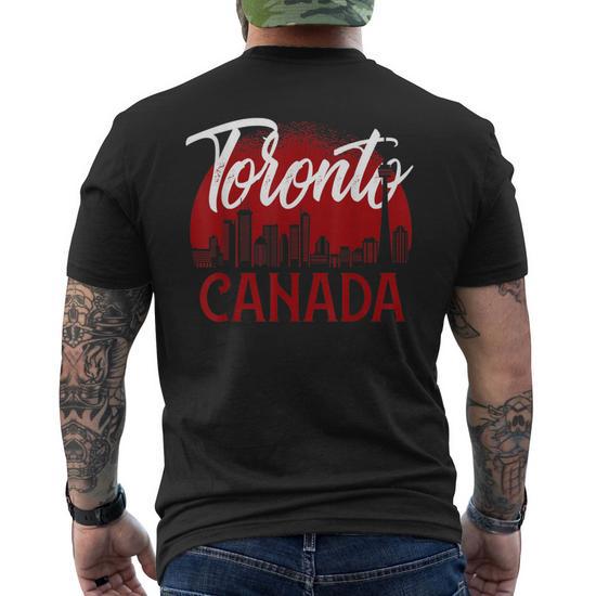 Camiseta De Gimnasio Para Hombre - Estampado Día Nacional De Canadá, Algodón, Corte Cómodo