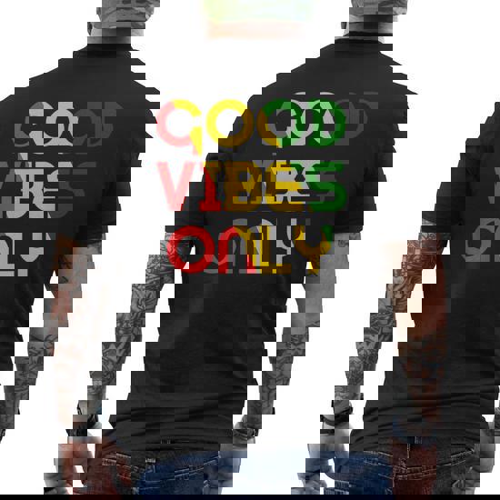 Good Vibes Only Rasta Reggae Roots Clothing Tee Flag Shirt Good Vibes Only Rasta Reggae Roots Clothing Tee Flag Shirt