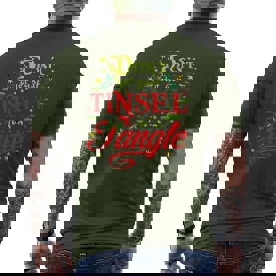 Don't Get Your Tinsel In A Tangle Couple Christmas T-Shirt