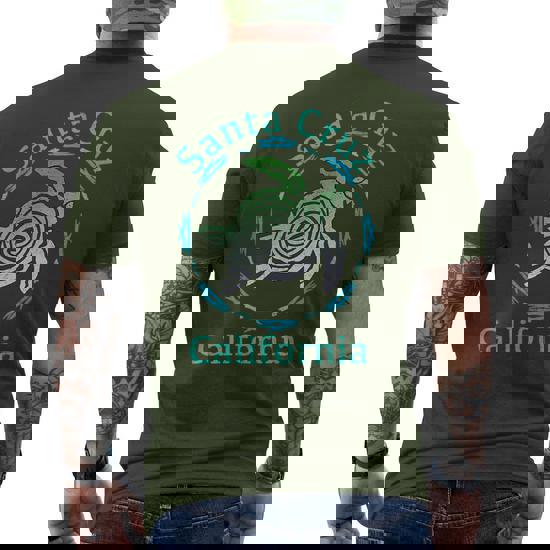 新品 SantaCruz サンタクルーズ Tシャツ Turtle タートルズ TMNT アメコミ コラボ S 黒 ブラック Santa Cruz California Sea Blue Tribal Turtle Ladies Tee | Seseable UK