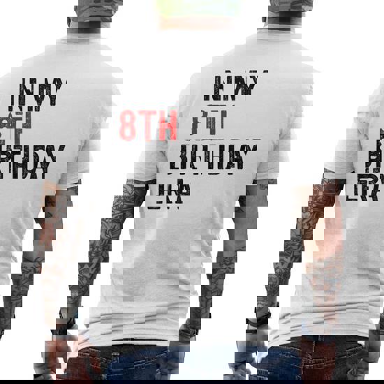 8th Birthday Vintage 8 Years Old Tshirt