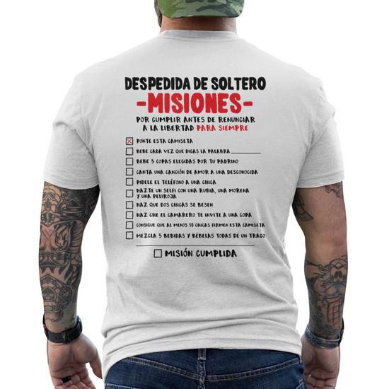 Camiseta Casual Corta Manga EVYRE | Pack Camisetas Personalizadas | 5 Camisetas Hombre De Algodón Para Despedida De Soltero | Diseño De Flecha | Camiseta Personalizada Con Nombre Y Frases Divertidas Para