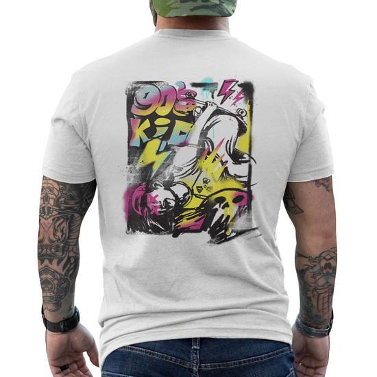 Skater 90S Graffiti Skateboard Boy Spray Paint Style Skating Men