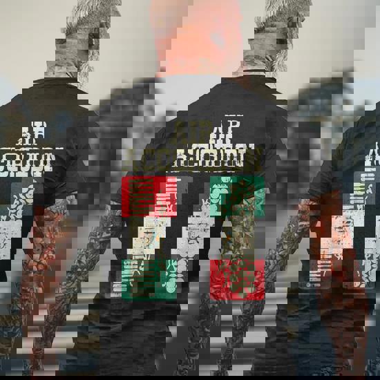 Air Accordion T-Shirt Mexico Flag Cinco De Mayo Music Gift Air Accordion T-Shirt Mexico Flag Cinco De Mayo Music Gift
