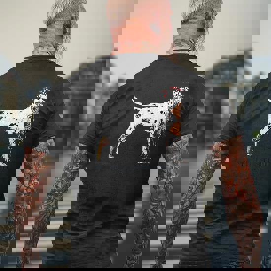 Bikini Dog Set The Puppies Free Mens Back Print T-shirt | Seseable CA