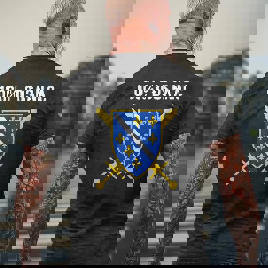 Bosnian Veteran Flag Bosnia And Herzegovina For Bosanac Men’s T 