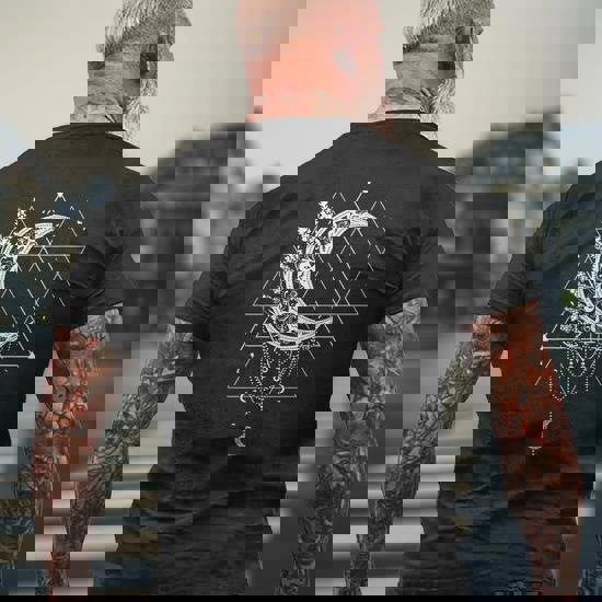 Celestial Occult Witchcraft Moon With Lavender Gothic Witch Men's