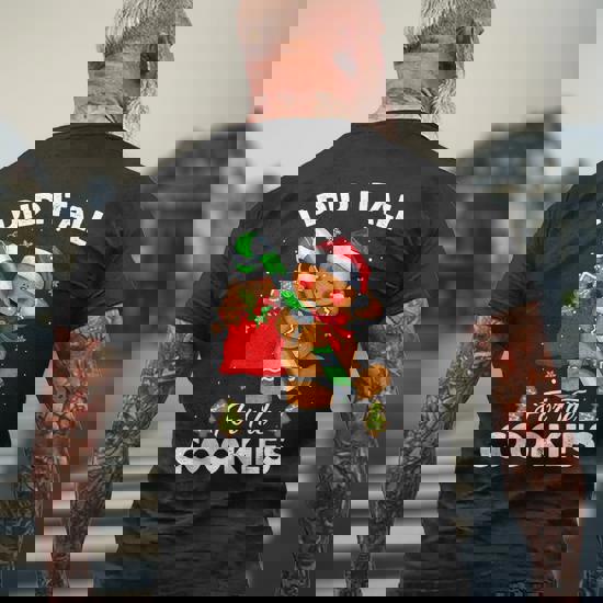 I Did It All For The Cookie Christmas Xmas Gingerbread Man T-Shirt I Did It All For The Cookie Christmas Xmas Gingerbread Man T-Shirt