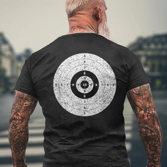 T-shirt Archerie – Cible Bulls Eye Graphique, Blague Farce, Sport De Cible