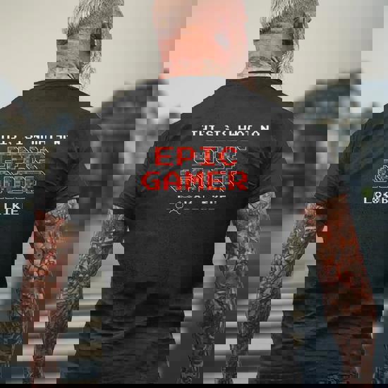 Epic Gamer T-Shirt I Video Computer Console Games Nerds Tee T-Shirt Epic Gamer T-Shirt I Video Computer Console Games Nerds Tee T-Shirt