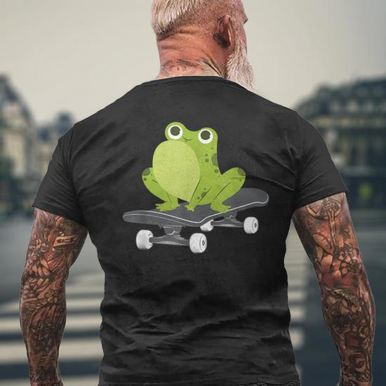 Skateboarder Old Man With A Skateboard T-Shirt