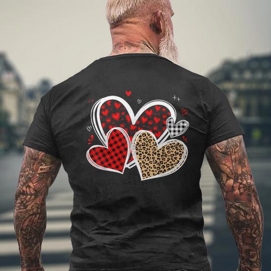 Heart of Hearts - Red Hearts' Men's T-Shirt