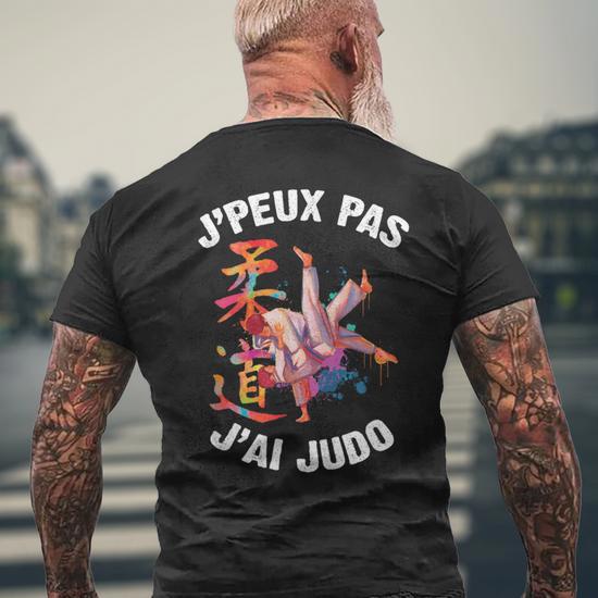 Sweat à Capuche J'Peux Pas J'Ai Judo - Cadeau Humour Pour Judoka