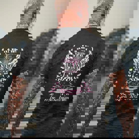 Love Miss My Husband Tshirt In Memory Of Husband In Heaven