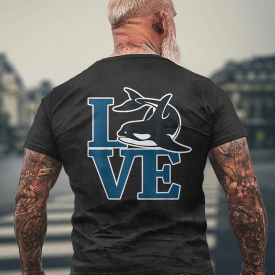 Camiseta De Orca Baixar Vetor De Design De Camiseta Da Orca Surfando