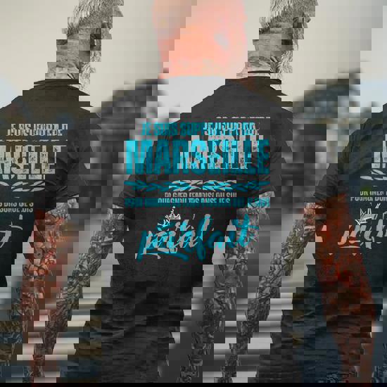 T-shirt Supporter Marseille - Humour Foot - Cadeau Fan De