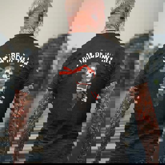 Ninja Jump Rope Martial Arts Skipper Ninjutsu Jumping Rope Men’s T 