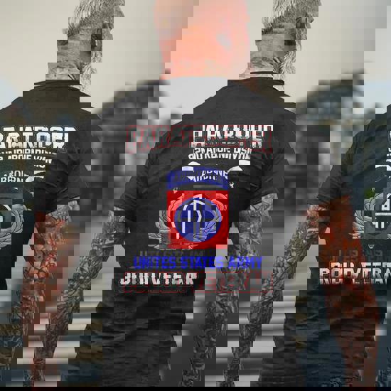 82nd Airborne Division - Proud Paratrooper Veteran Tshirt 82nd Airborne Division - Proud Paratrooper Veteran Tshirt