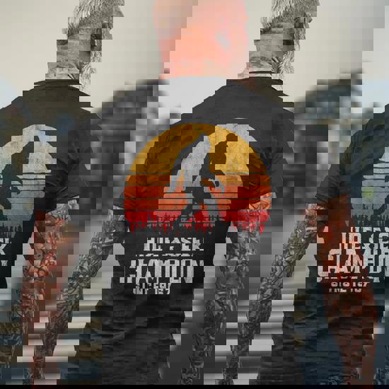 Retro Hide & Seek Champion Bigfoot T-Shirt - Believe!