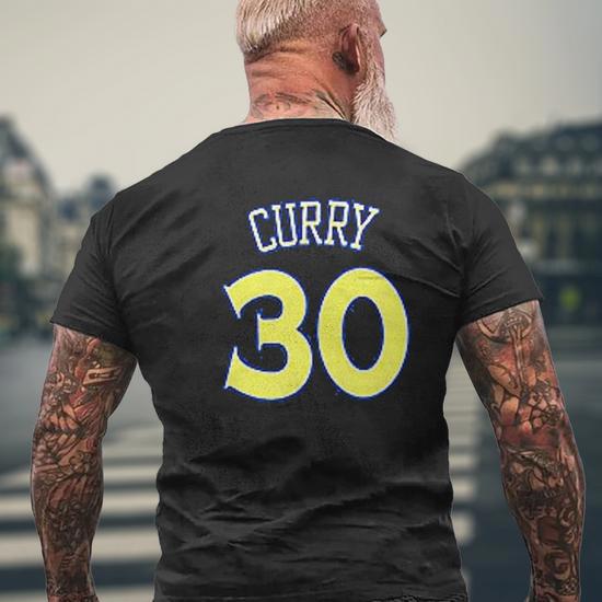 Steph Curry Mens Back Print T shirt Thegiftio UK