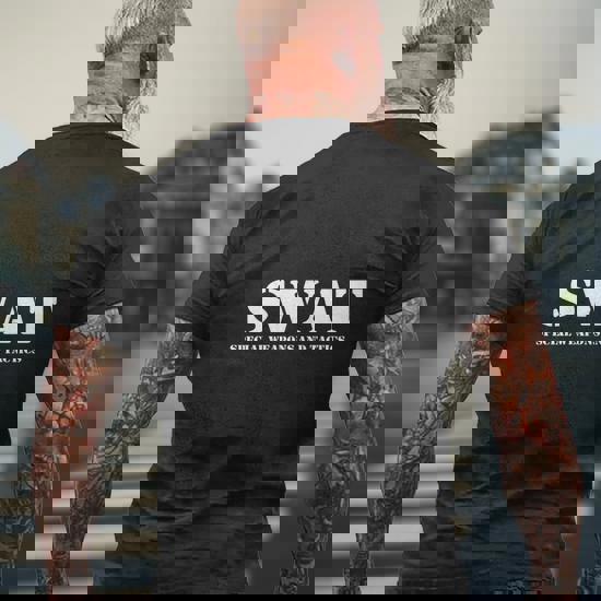 Swat Team T-Shirt Vintage Police Uniform Tee Swat Team T-Shirt Vintage Police Uniform Tee