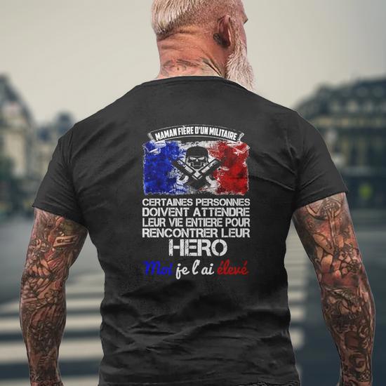 T-Shirt Armée Américaine Pour Femme - Chemise Militaire Cadeau Maman