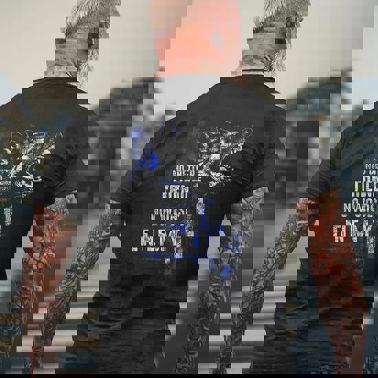 Thin Blue Line K9: No Better Friend T-Shirt Thin Blue Line K9: No Better Friend T-Shirt