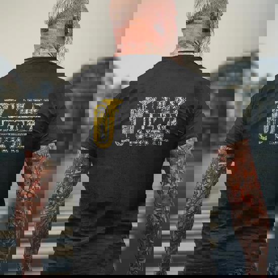Tuba Shirt I Play Heavy Metal Band Distressed Funny Band