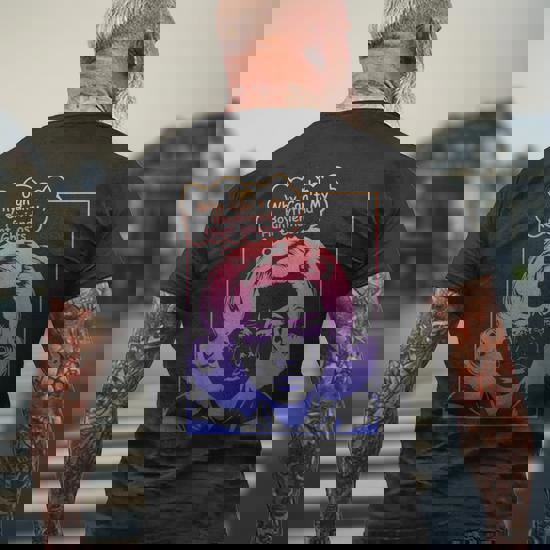 Ugh Why Can t My Boyfriend Hunt Ghosts Men s T shirt Back Print Monsterry